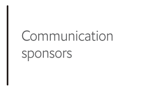 Communication sponsor